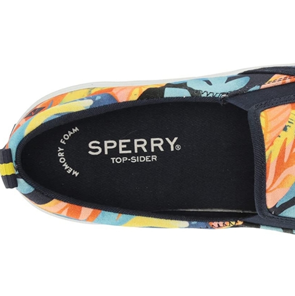 Sperry UnderWater Corals Women's Slipon Canvas Sneaker 🌟 NWT 💕 LIMITED EDITION - Picture 10 of 16